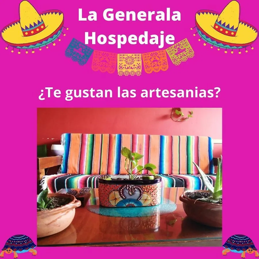 Pensionat Hostal La Generala, 100 % Mexicana Guadalajara
